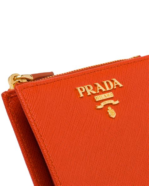 prada saffiano leather bi fold wallet|prada small saffiano leather wallet.